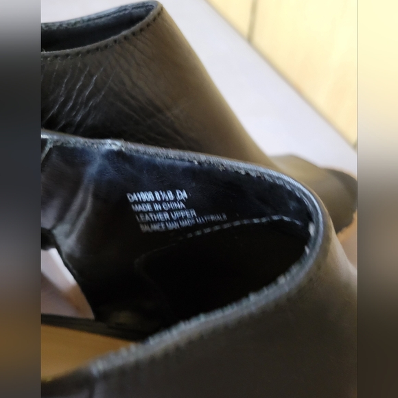 Cole Haan Leather Peep Toe Booties - Picture 7 of 9